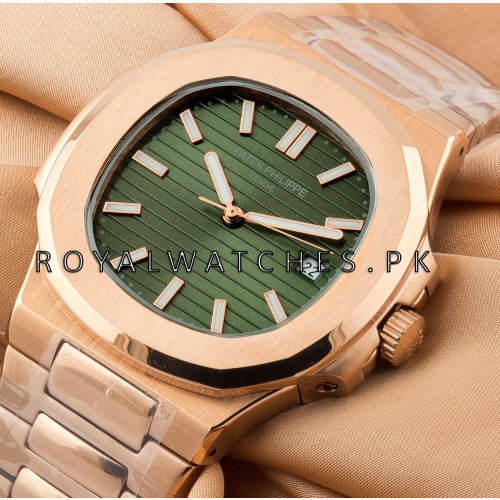 Patek philippe nautilus exclusive olive green AAA+