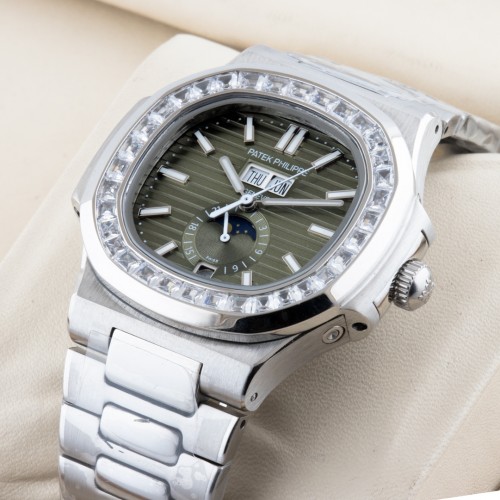 Patek philippe Exclusive nautilus Stones Fully Automatic AAA++