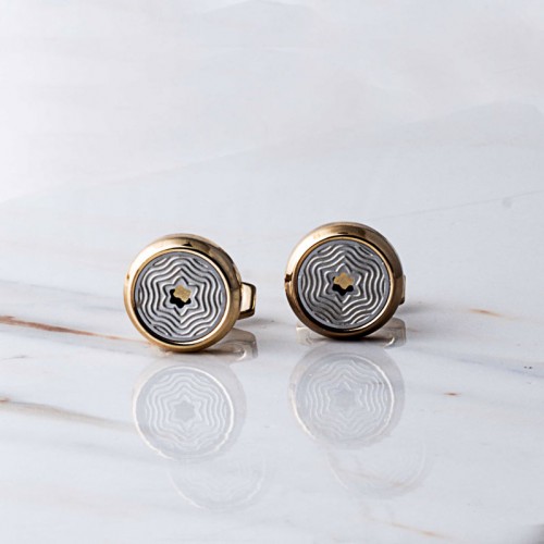 Montblanc Man stainless steel Cufflinks