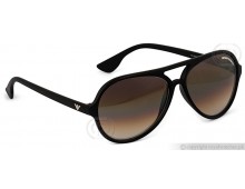 Emporio Armani Large Aviator Style Sunglasses 